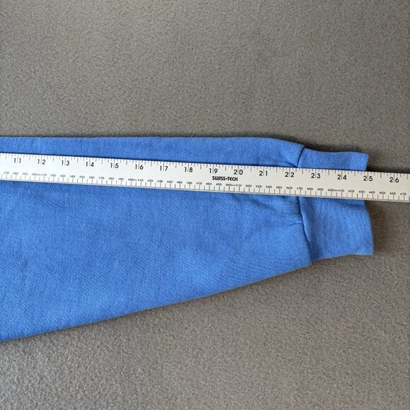 North Carolina Tar Heels Hoodie Y2K Russell athletics Mens M NCAA Baggy Blue VTG - Picture 12 of 16